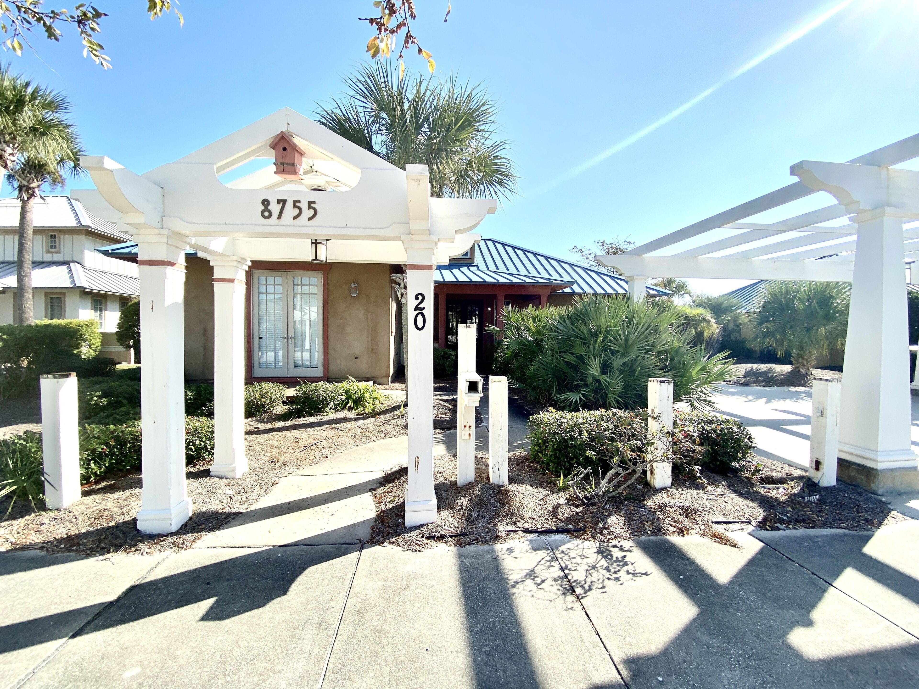 Fassade der Unterkunft