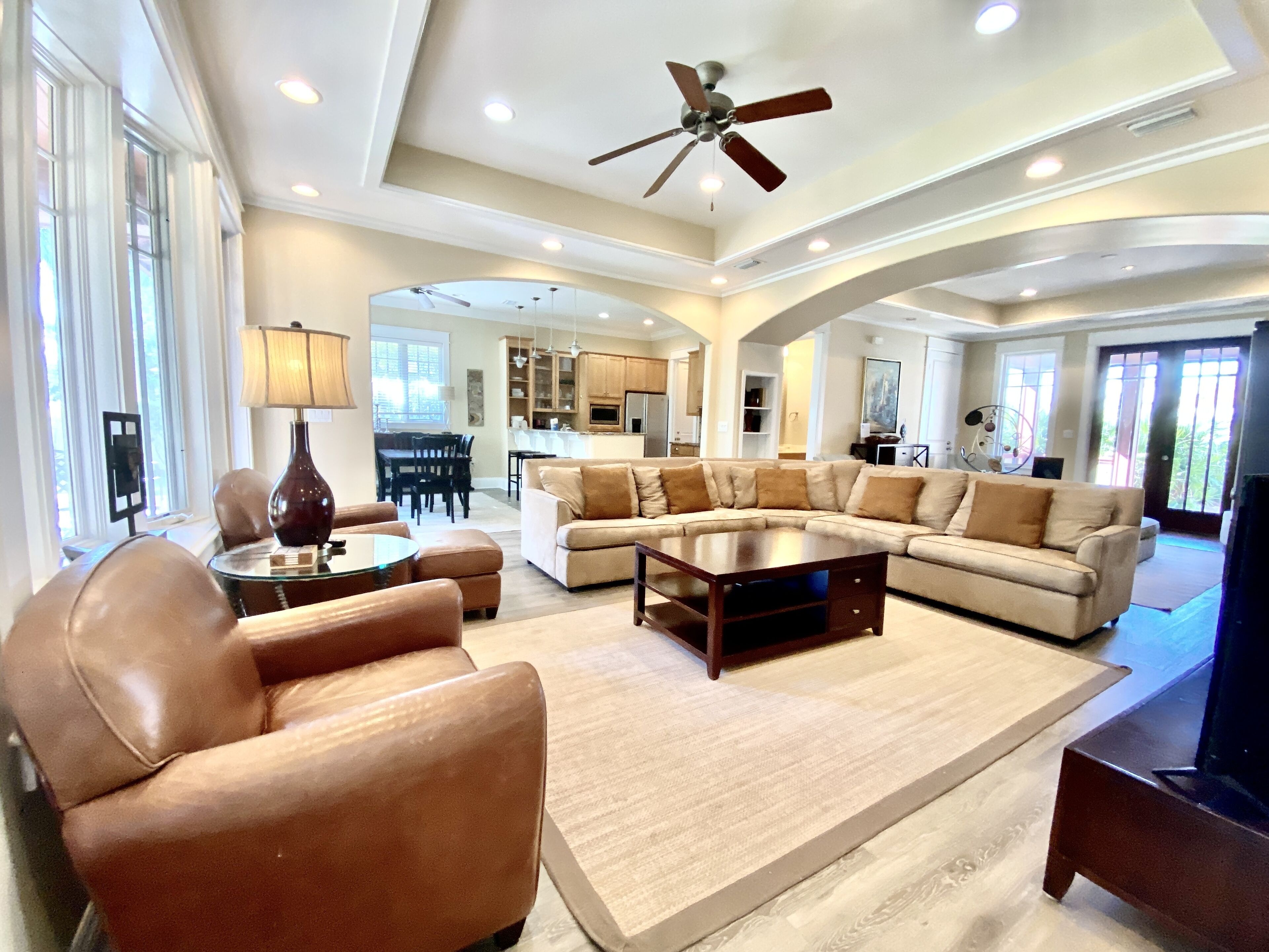 Cottage, 3 kamar tidur, akses ke kolam renang, tepi pantai | Area keluarga | TV dan pemutar DVD