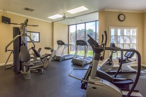 Condo, 1 Queen Bed with Sofa bed (Gulf Shores Plantation Royal Gulf Bea) | Fitness facility