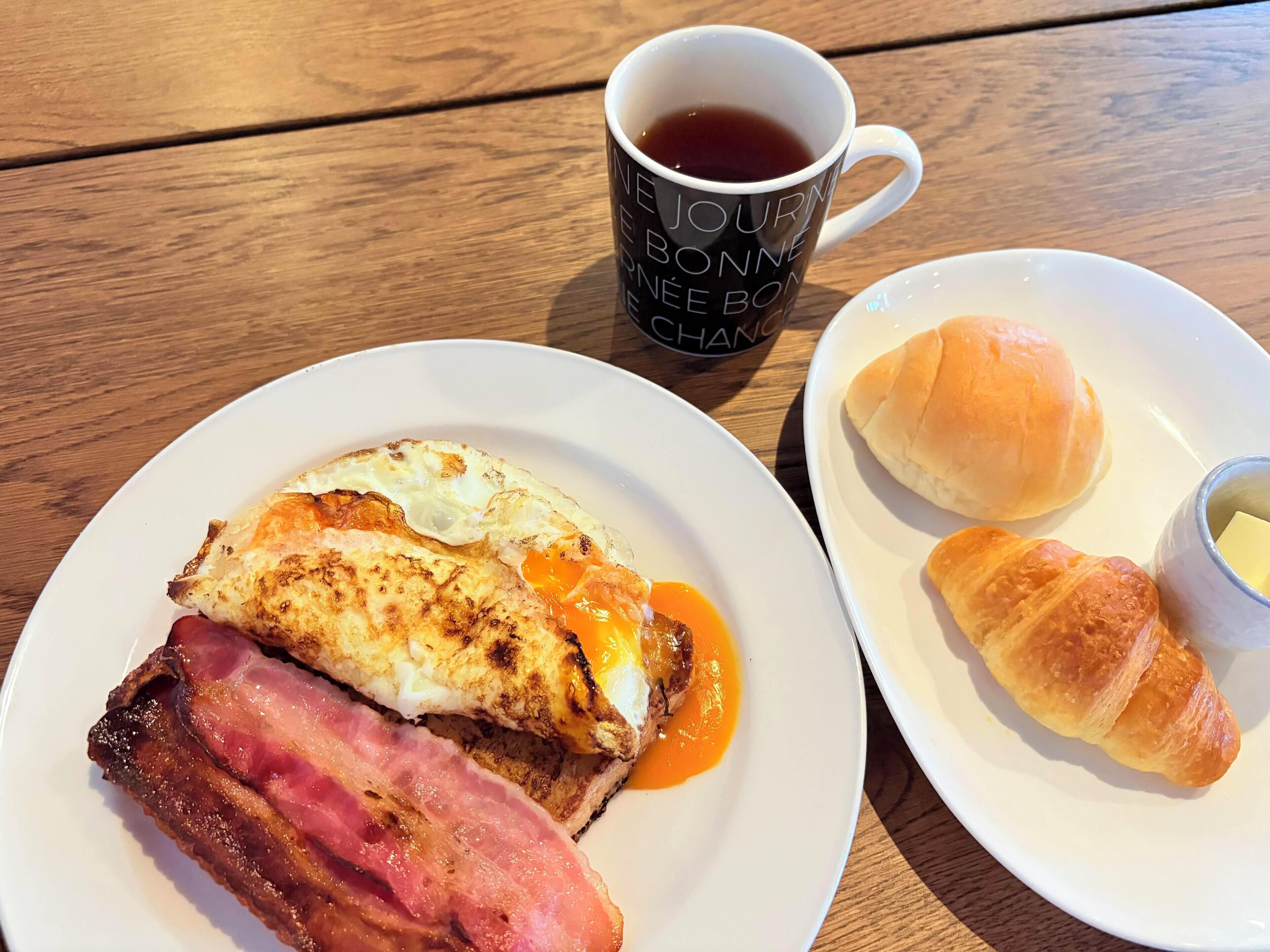 Sarapan siap masak setiap hari (JPY 1100 per orang)