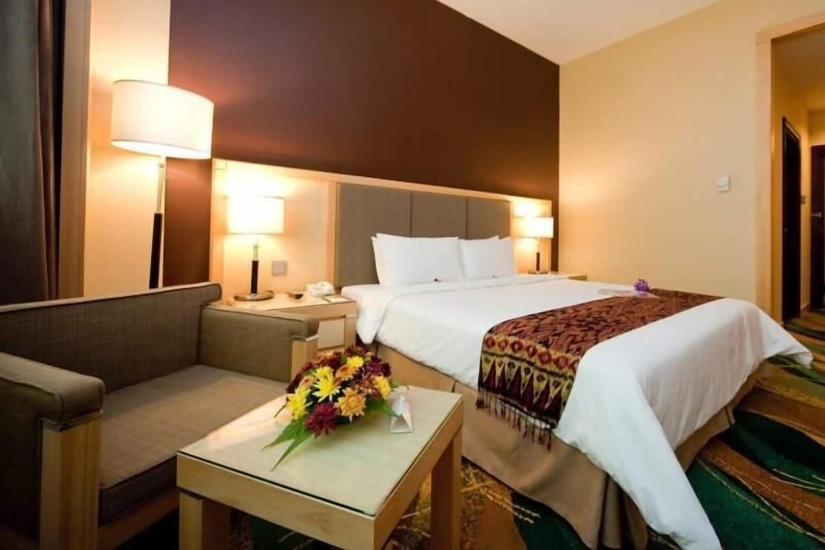 In-room safe, desk, blackout drapes, iron/ironing board