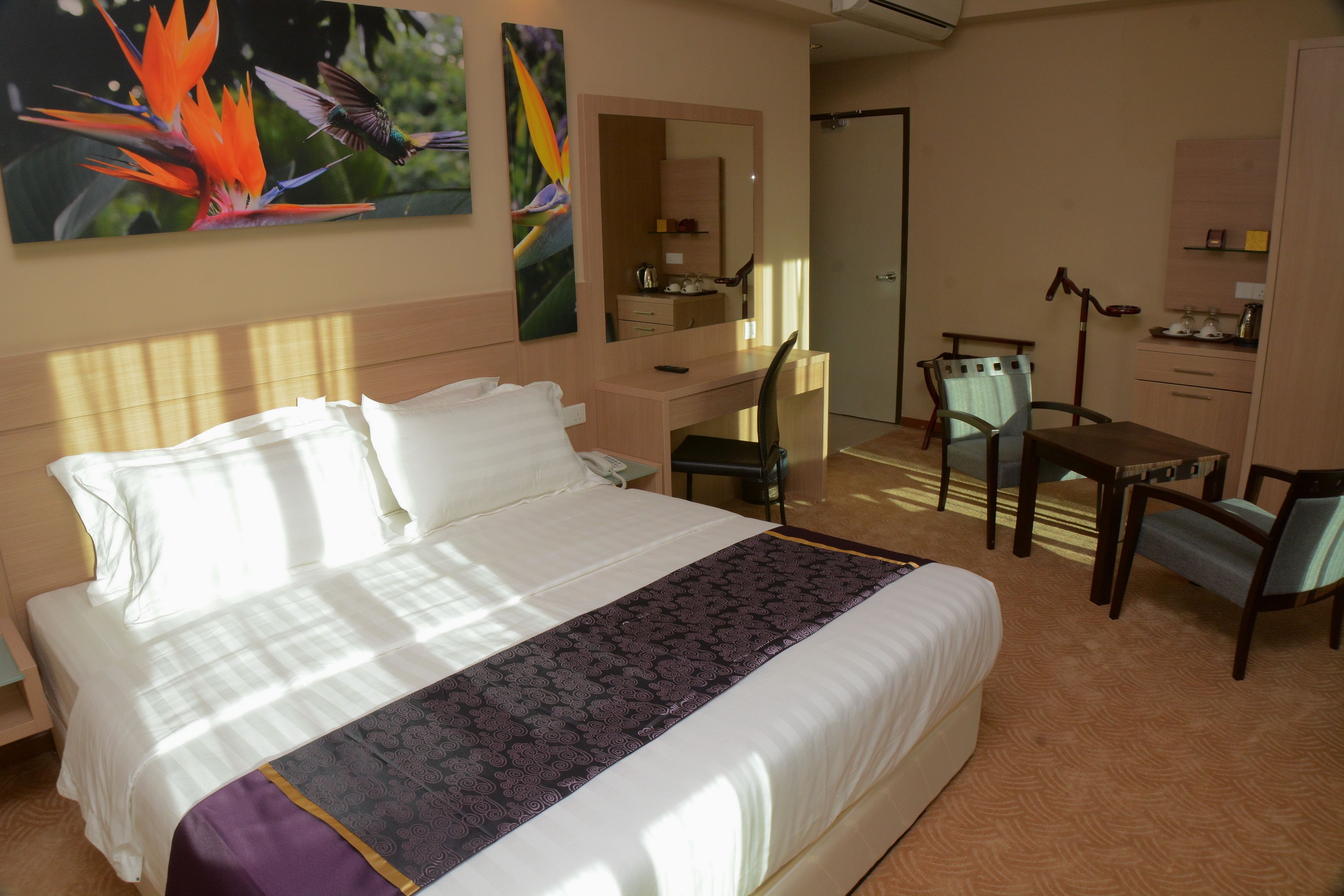 In-room safe, desk, iron/ironing board, rollaway beds