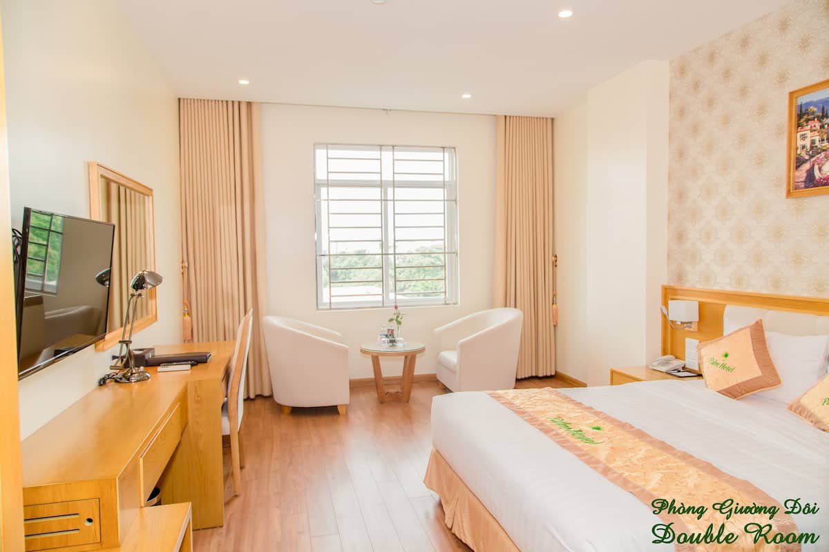 Chambre Double Deluxe, 1 grand lit, non-fumeur, vue ville