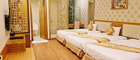 Tripla Standard, 1 camera da letto | 1 camera, biancheria da letto di alta qualità, materassi in memory foam