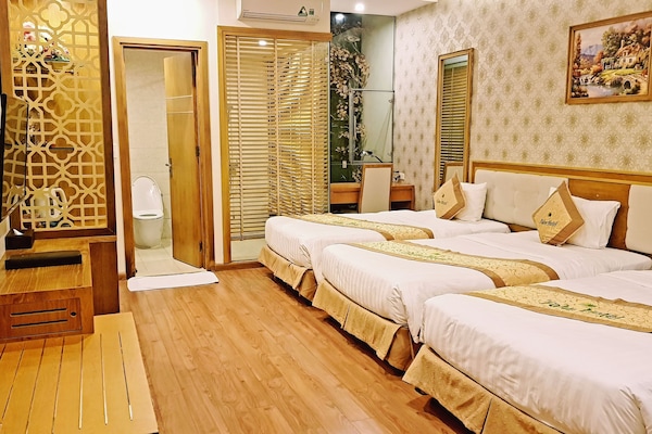 1 habitación y ropa de cama de alta calidad