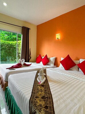 Family Room, Garden View | Free WiFi, bed sheets - Lanta A&J Klong Khong Beach (Ko Lanta)