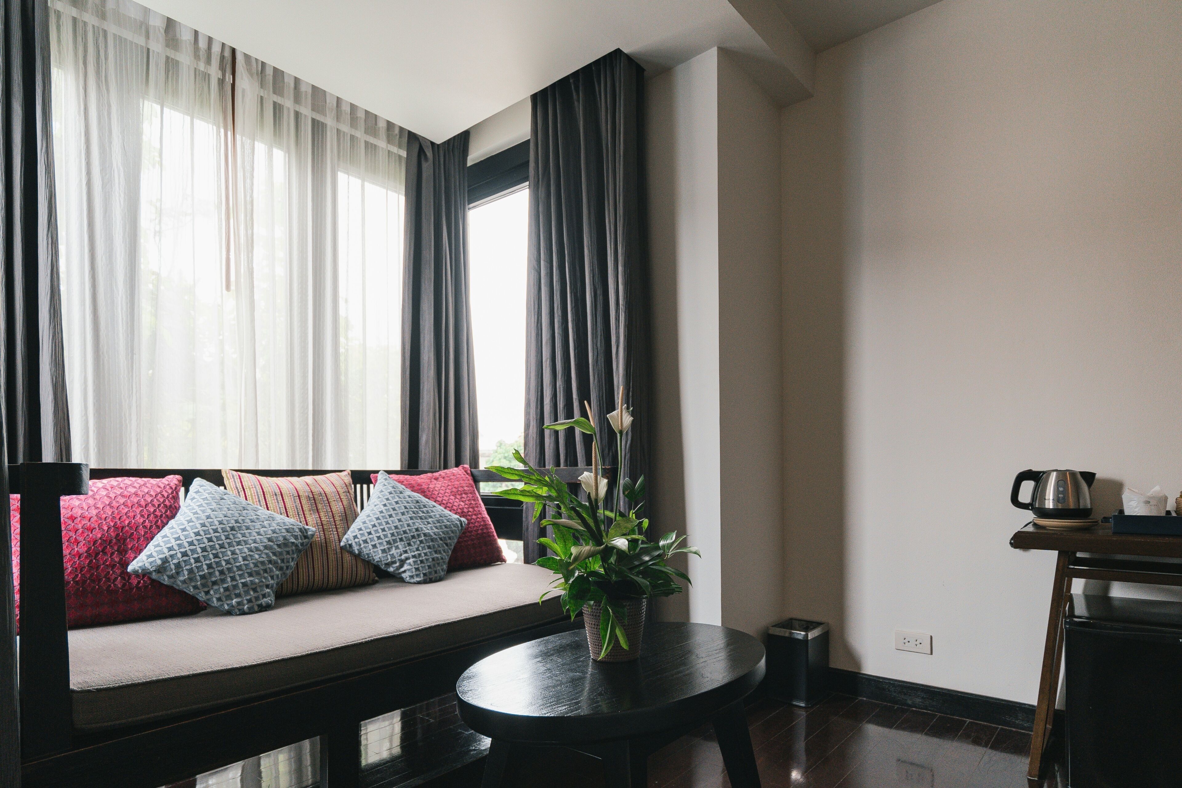 Minibar, in-room safe, desk, blackout curtains