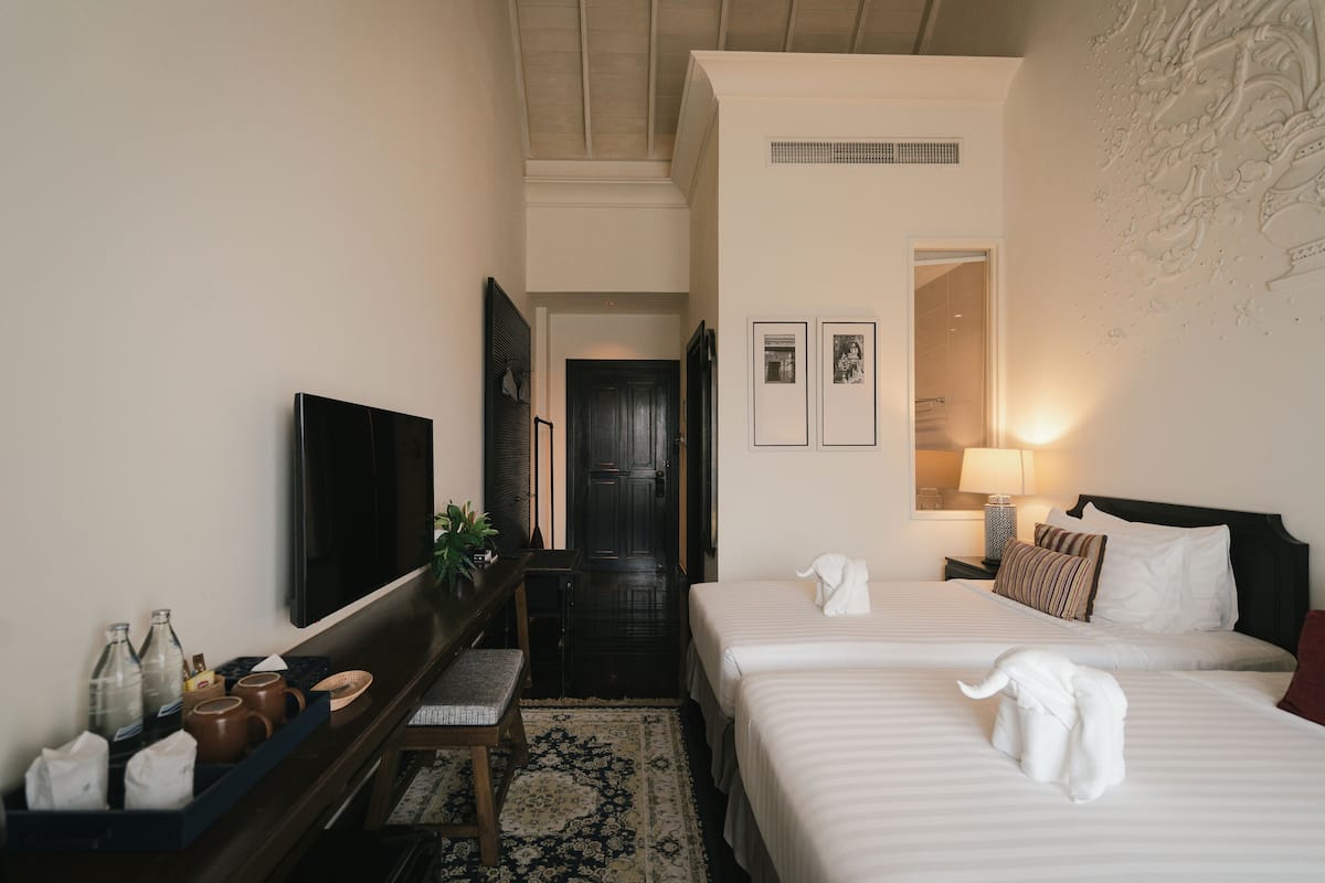 Minibar, in-room safe, desk, blackout drapes