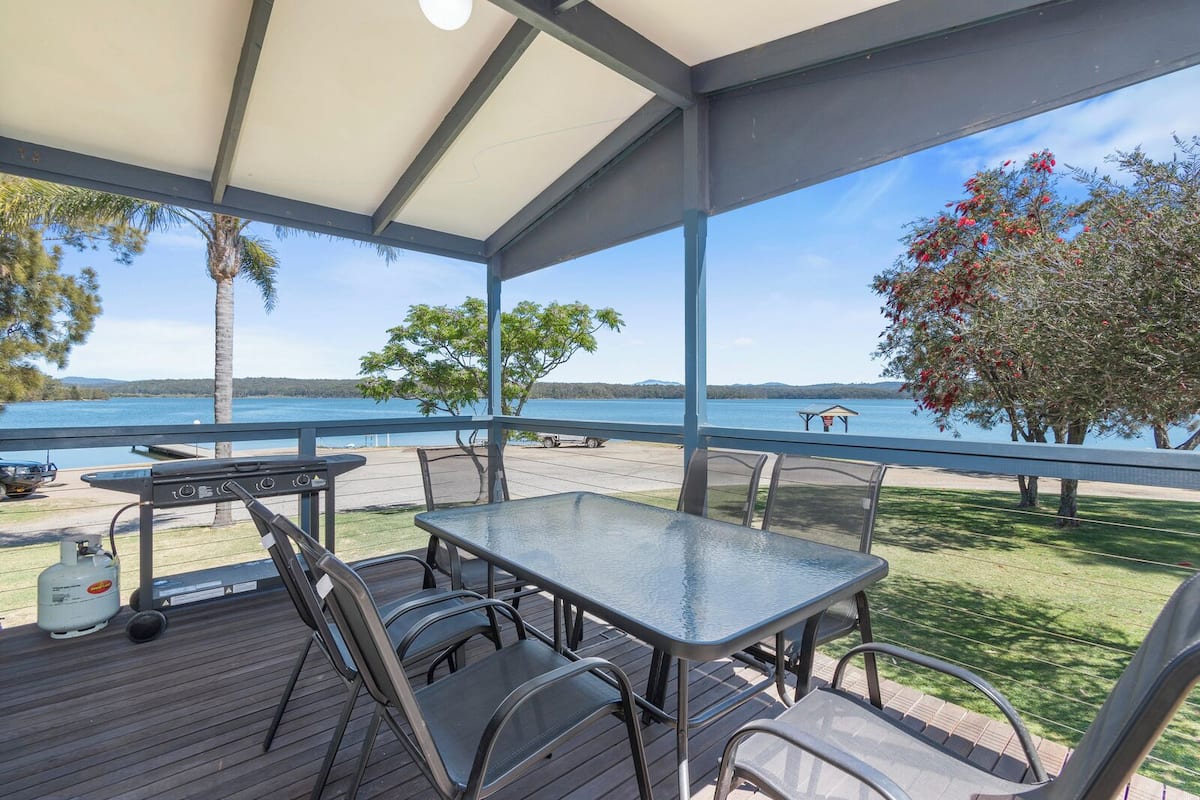 Cabaña, 2 habitaciones (Waterfront) | Terraza o patio