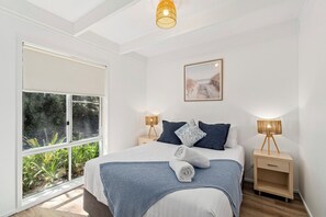 Kamer, 2 slaapkamers (Park Unit) | 2 slaapkamers, een laptopwerkplek, gratis wifi, beddengoed