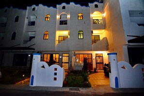 Front of property - evening/night