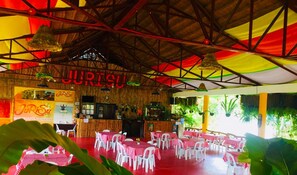Breakfast, lunch, dinner served; local and international cuisine  - JuRiSu Resort (San Vicente)