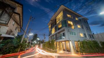 Fassade der Unterkunft