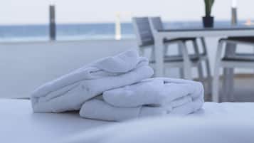 Apartamento Premium, terraza, vistas al mar | Terraza o patio