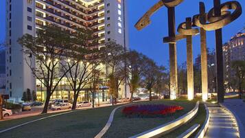Front of property – evening/night