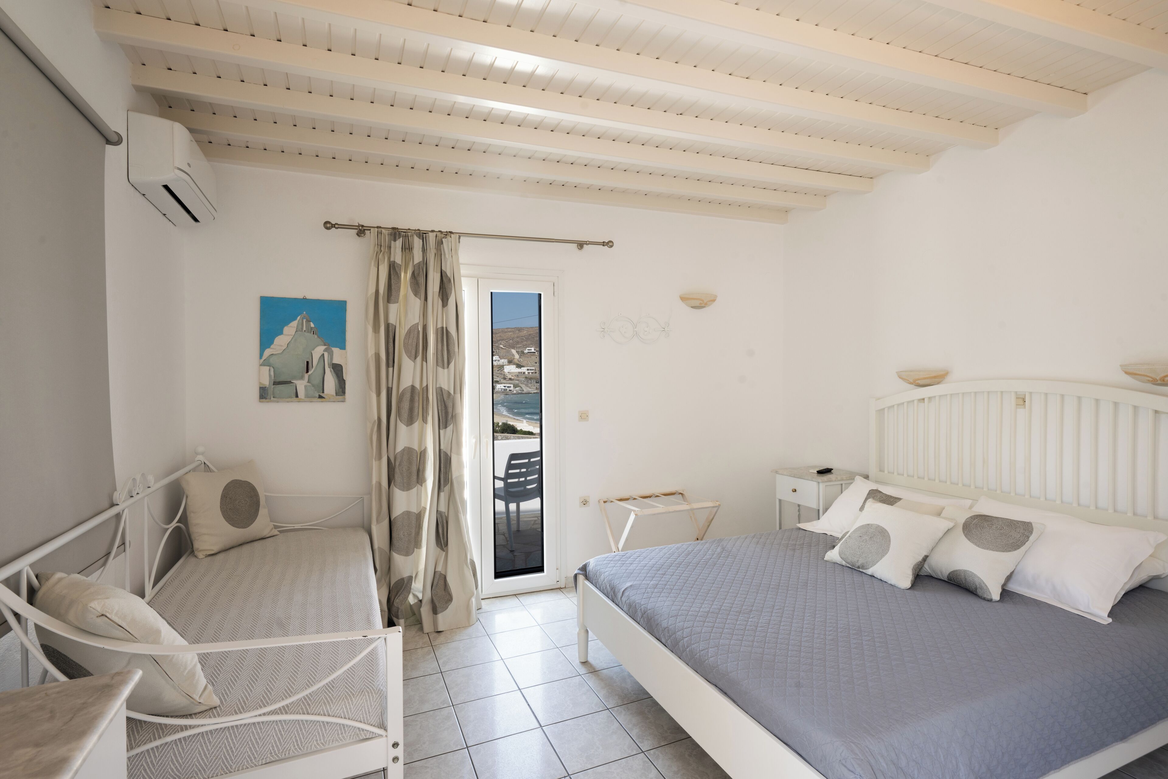 double room | living area | plasma tv