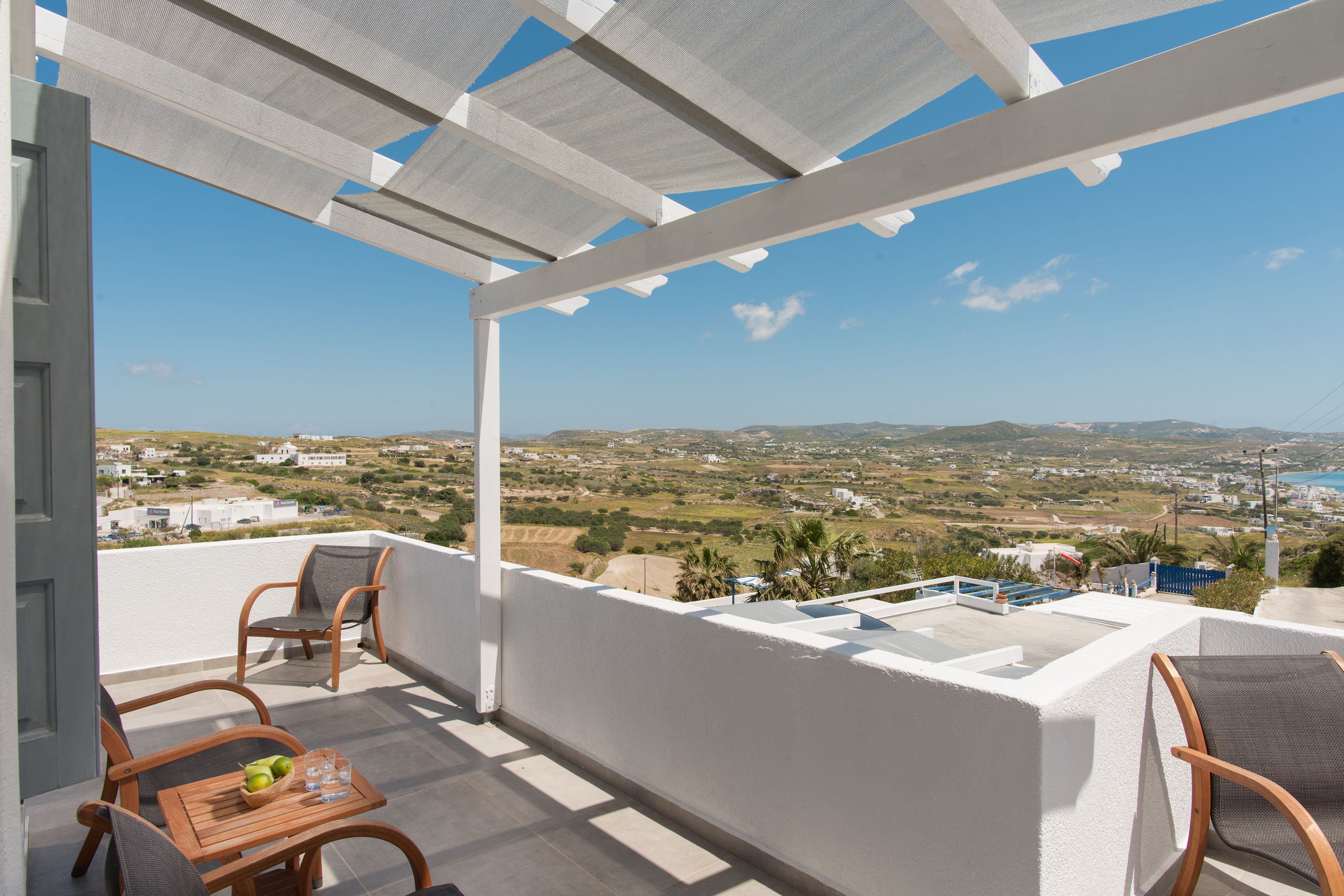 Suíte, vista para o mar | Terraço/pátio