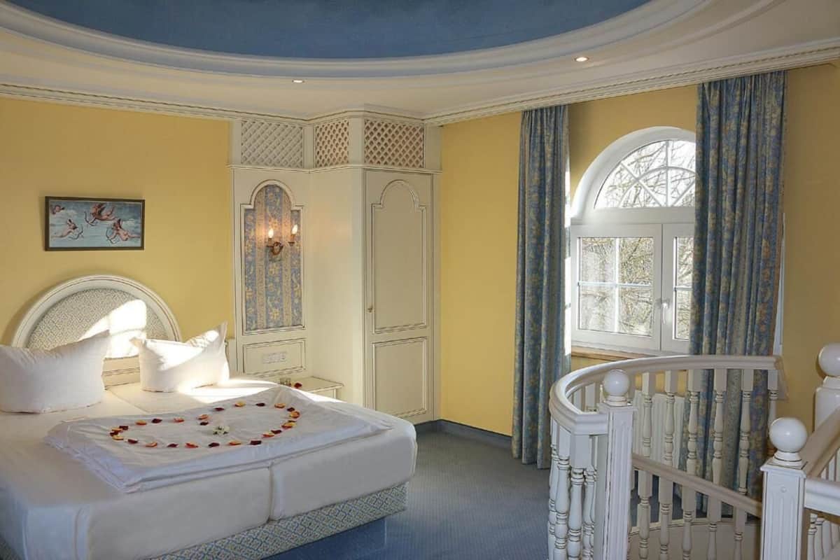 down duvets, in-room safe, individually decorated