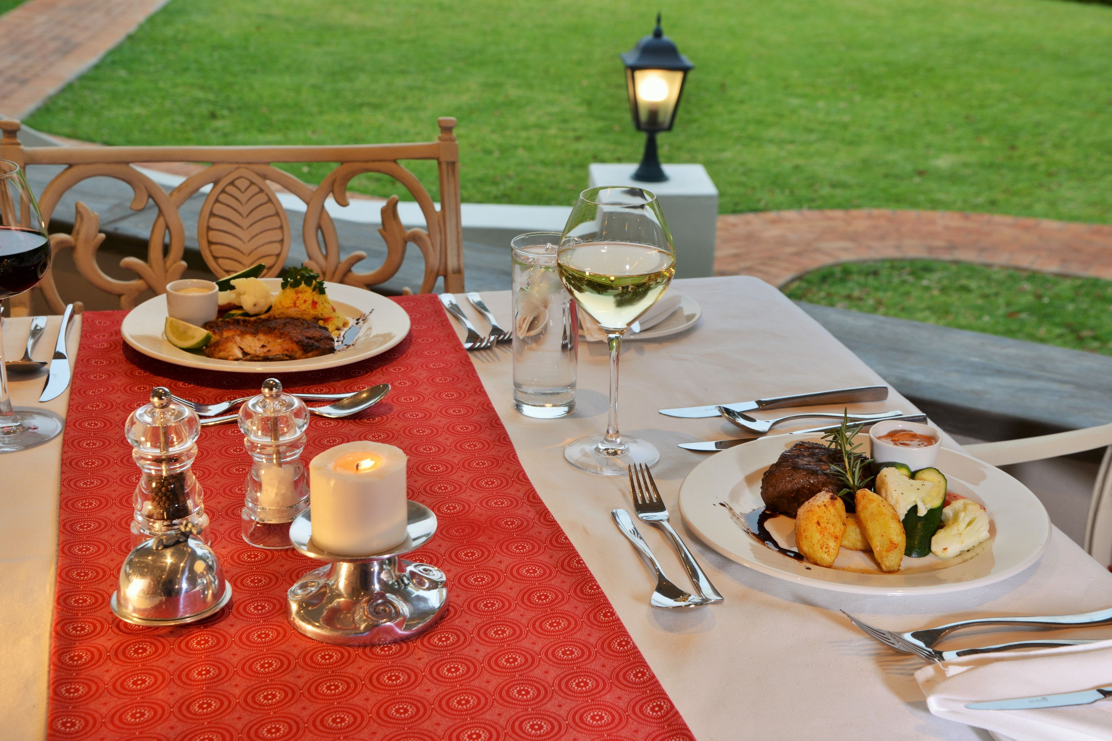 Breakfast, lunch served; local and international cuisine, pool views 