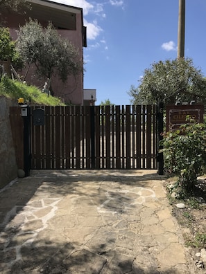 Entrada da propriedade