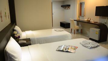 In-room safe, desk, iron/ironing board, free WiFi