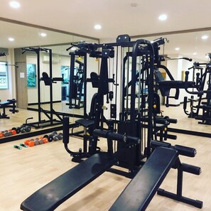 Gym - Green Life Service Apartment (Si Racha)