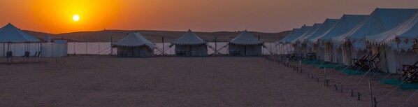 Uitzicht vanuit accommodatie