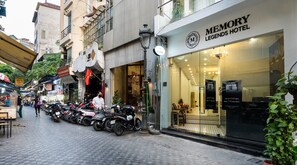 Fachada de la propiedad