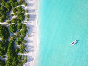 Private beach nearby