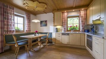 Apartment, Terrasse | Eigene KĂŒche | KĂŒhlschrank, Mikrowelle, Ofen, Herdplatte