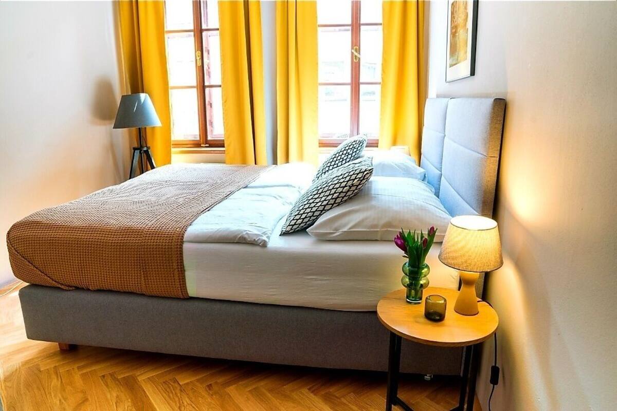 Standard Double Room | Desk, blackout curtains, iron/ironing board, free cots/infant beds