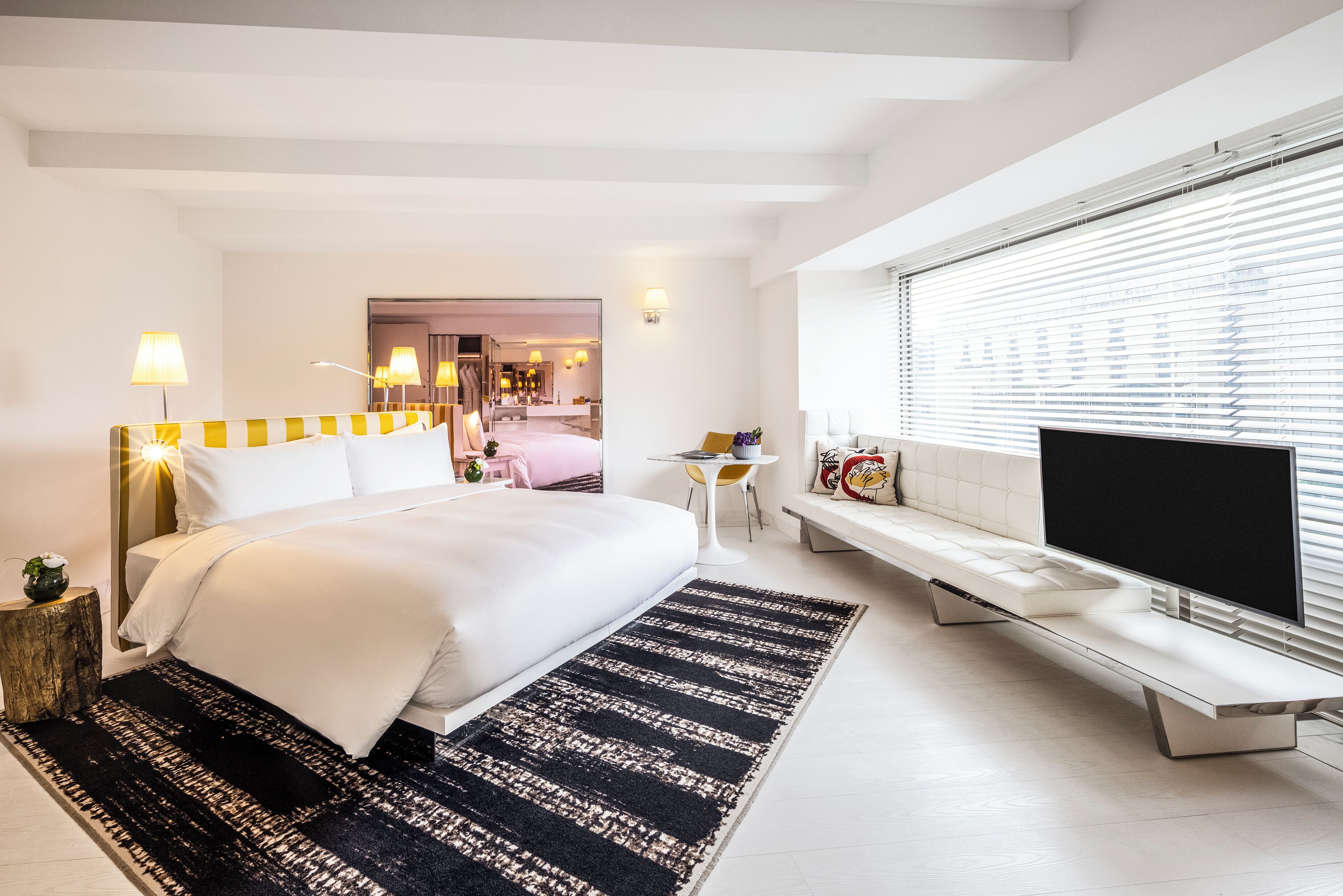 premium bedding, free minibar, in-room safe, individually decorated