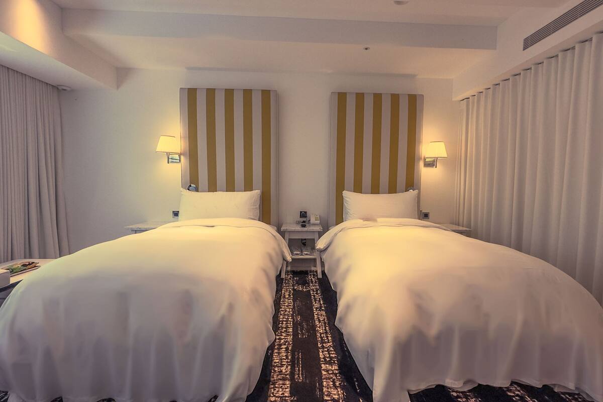 superior room, 2 single beds | premium bedding, free minibar, in-room safe, individually decorated