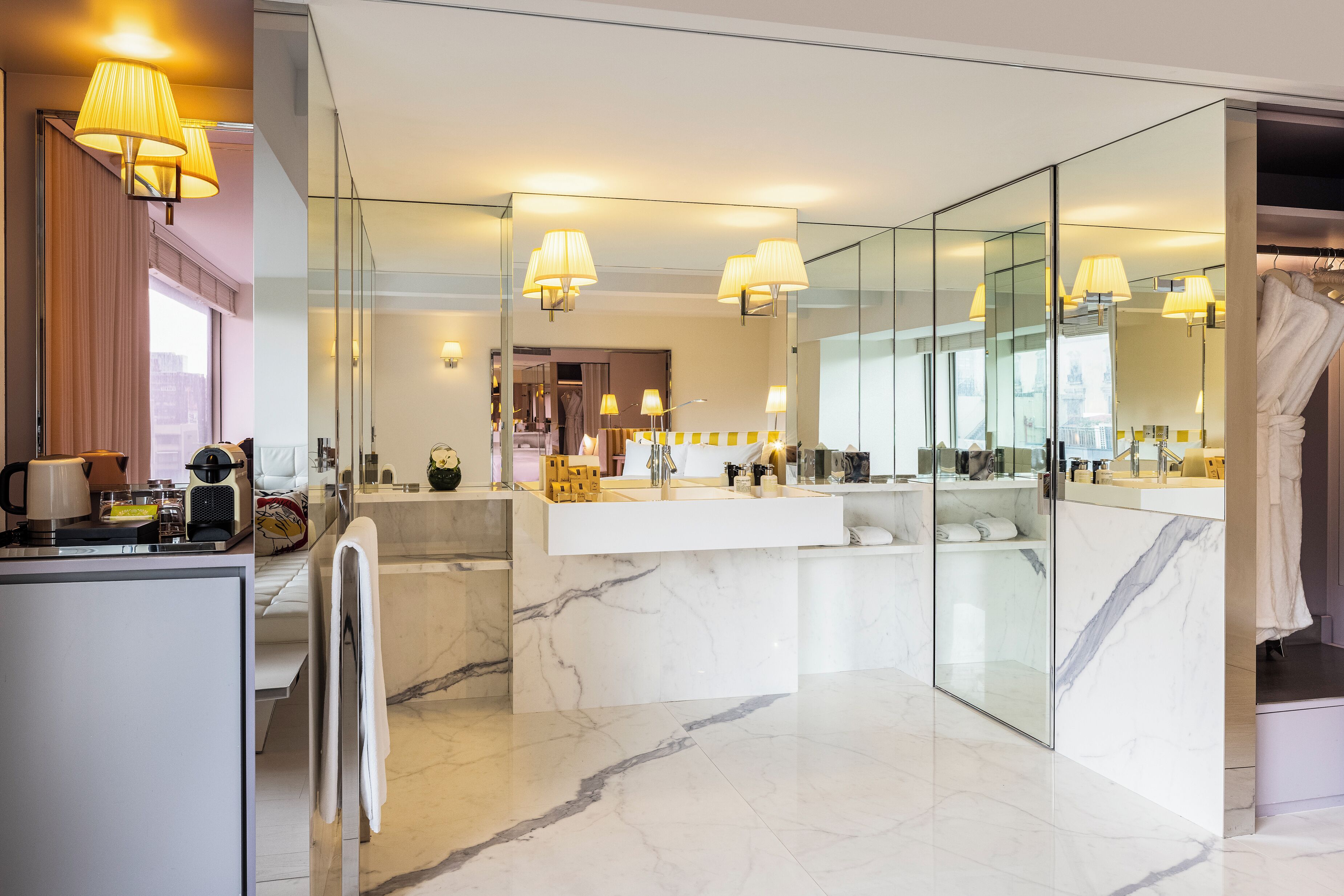 premium bedding, free minibar, in-room safe, individually decorated