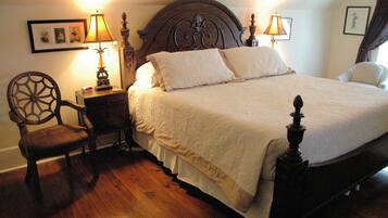 Premium bedding, memory foam beds, individually decorated