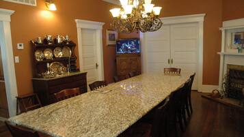 Free daily full breakfast