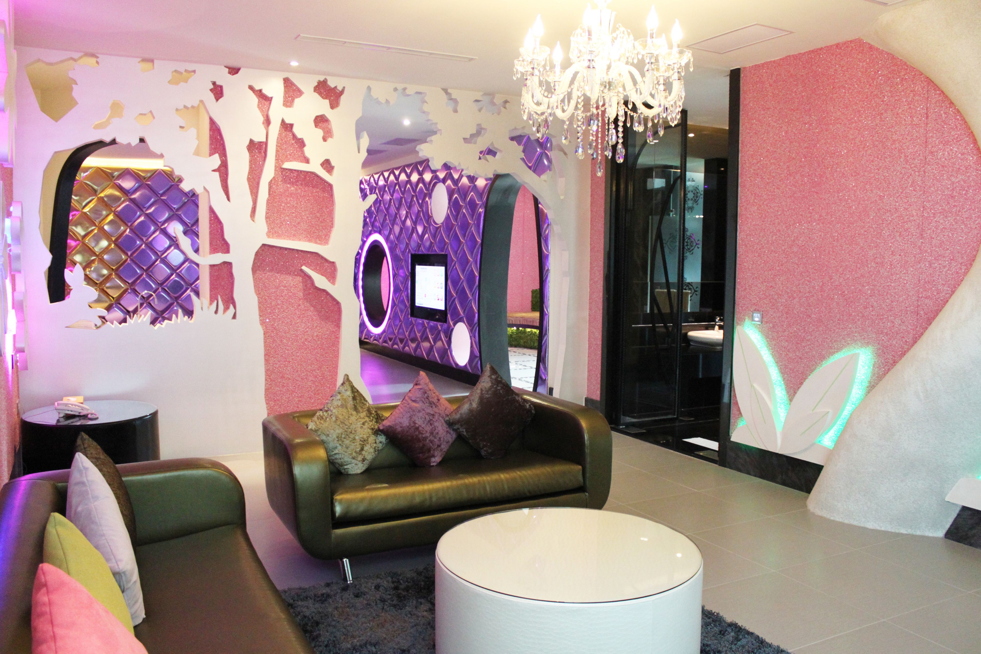 vip suite check in time starts from 6pm | living room | lcd tv