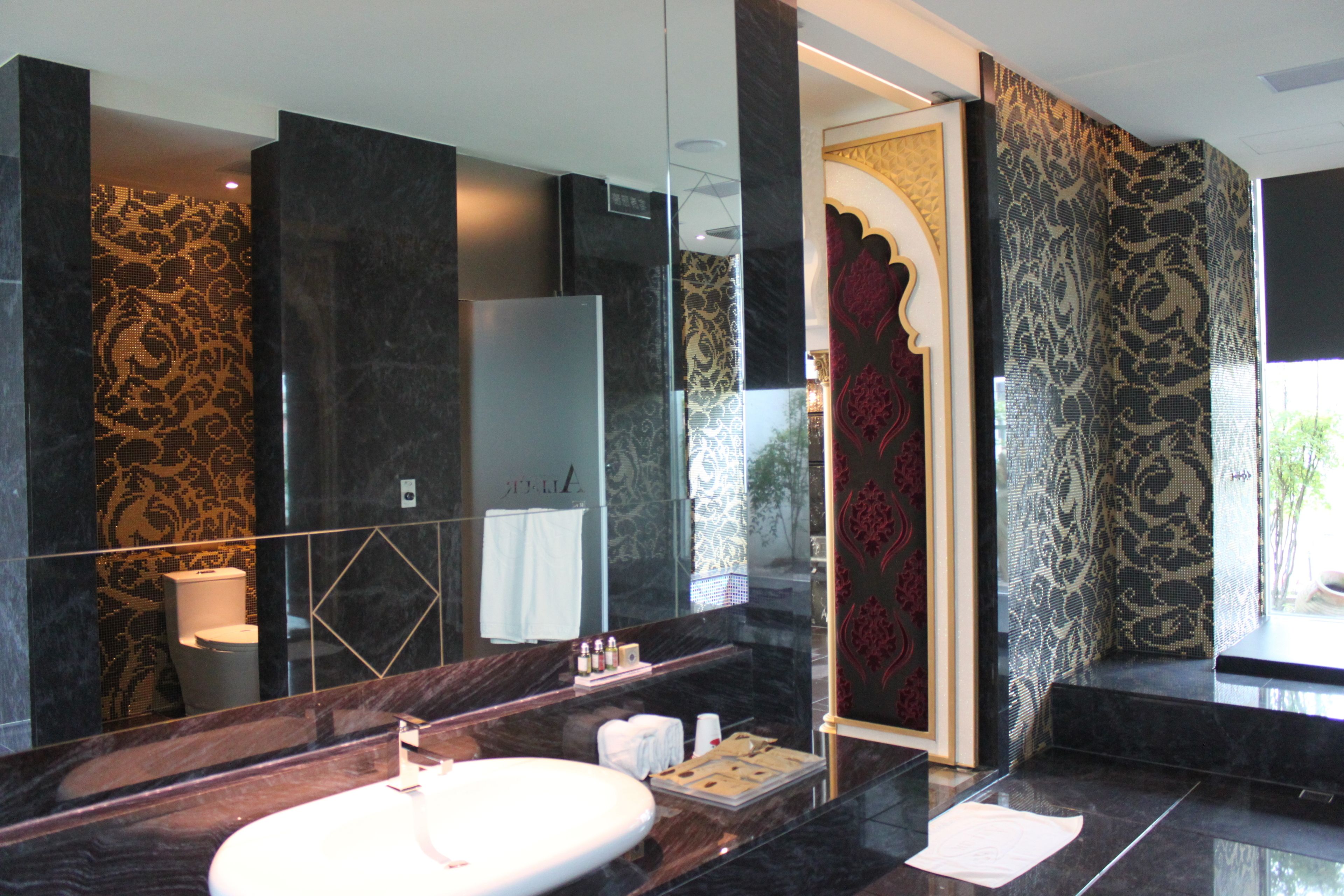 vip suite check in time starts from 6pm | bathroom | separate bathtub and shower, free toiletries, hair dryer, slippers