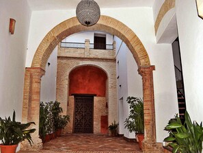 Entrada de la propiedad