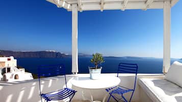 Ferienhaus, 2Â Schlafzimmer, Whirlpool | Terrasse/Patio