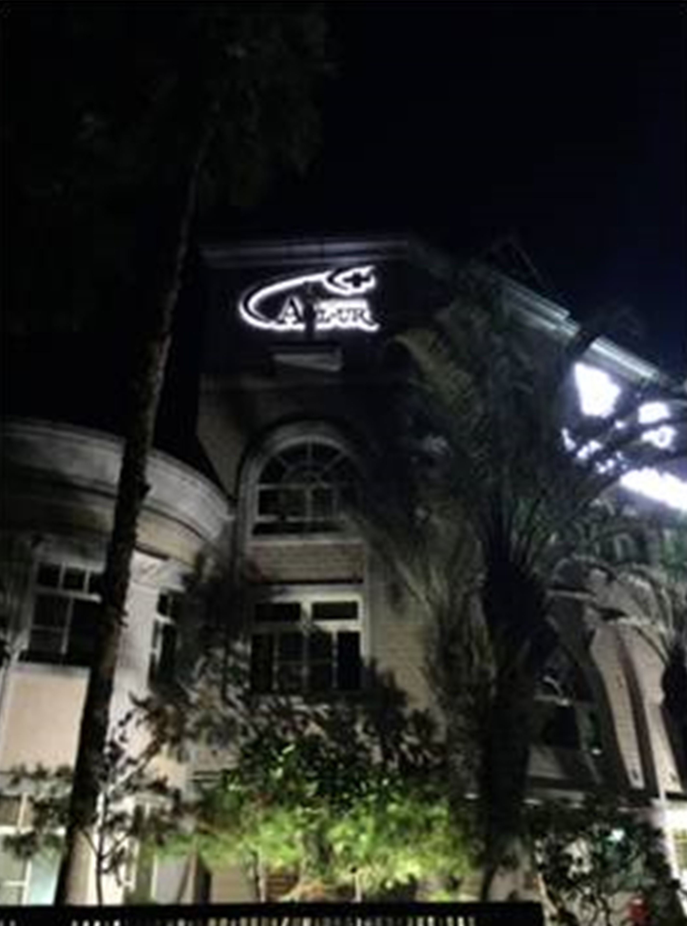 front of property – evening/night