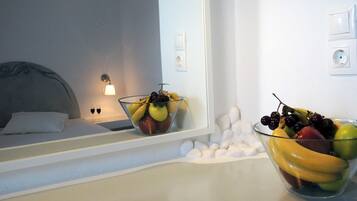 Double Room, Sea View | Living area | Plasma TV