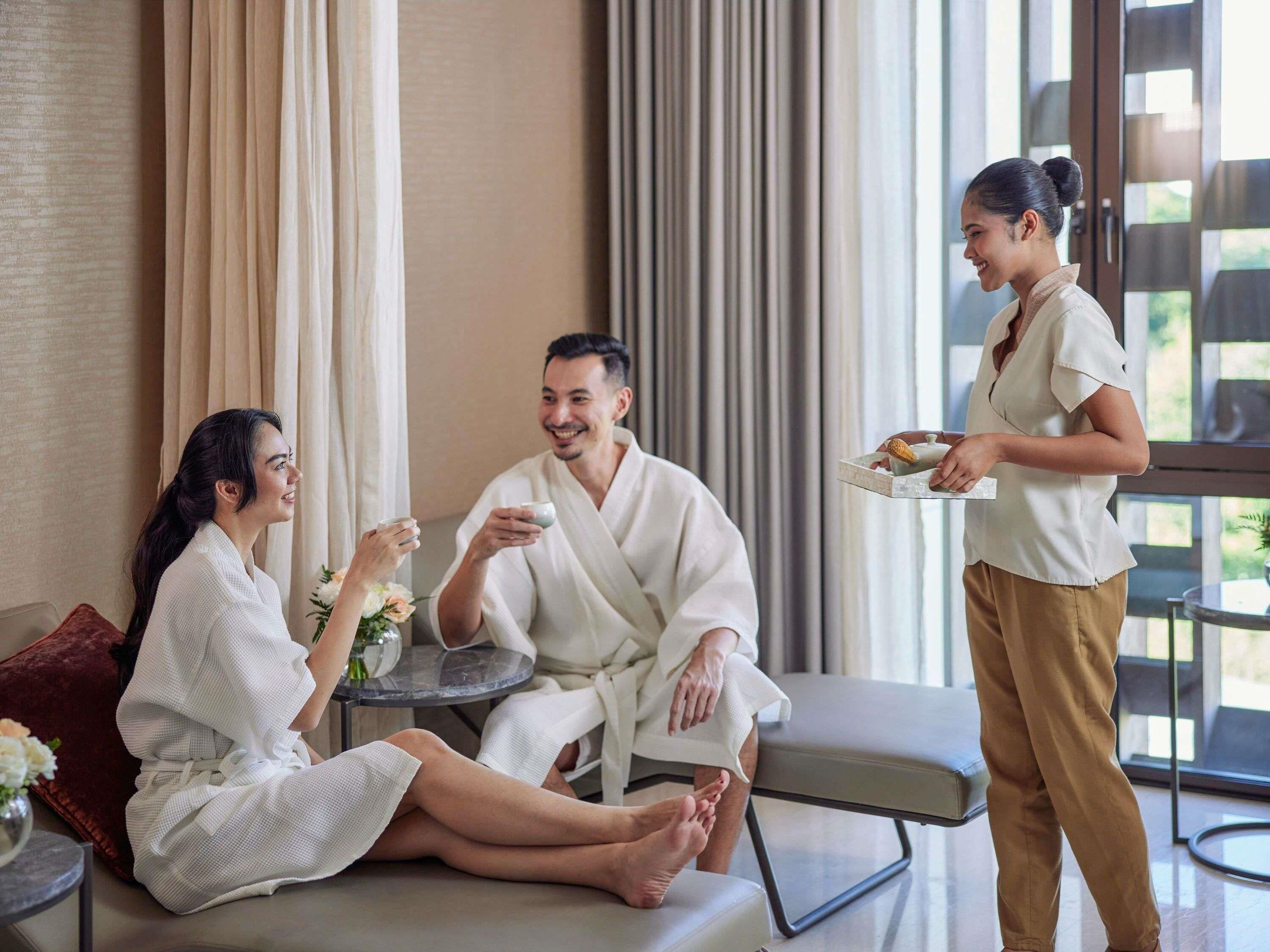 Behandlungsräume für Paare, Körperbehandlungen, Aromatherapie