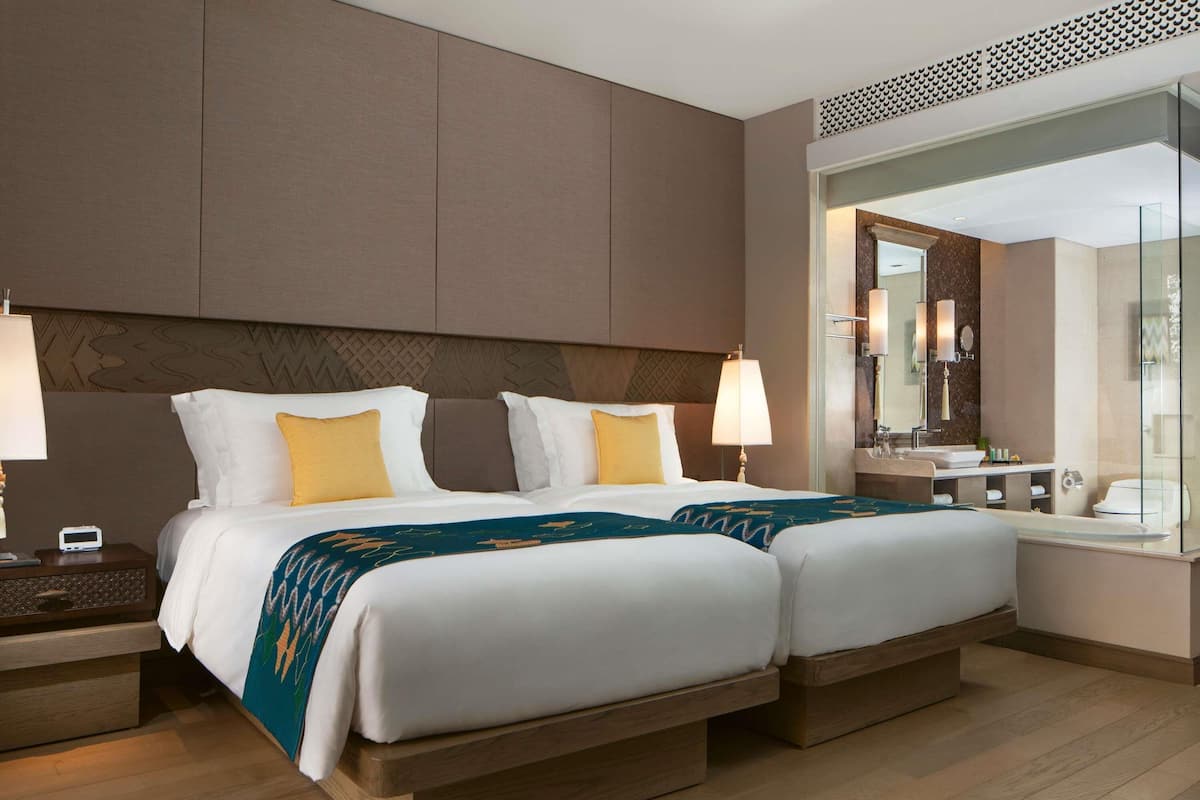 Classic Twin Room, 2 Single Beds, Pool View