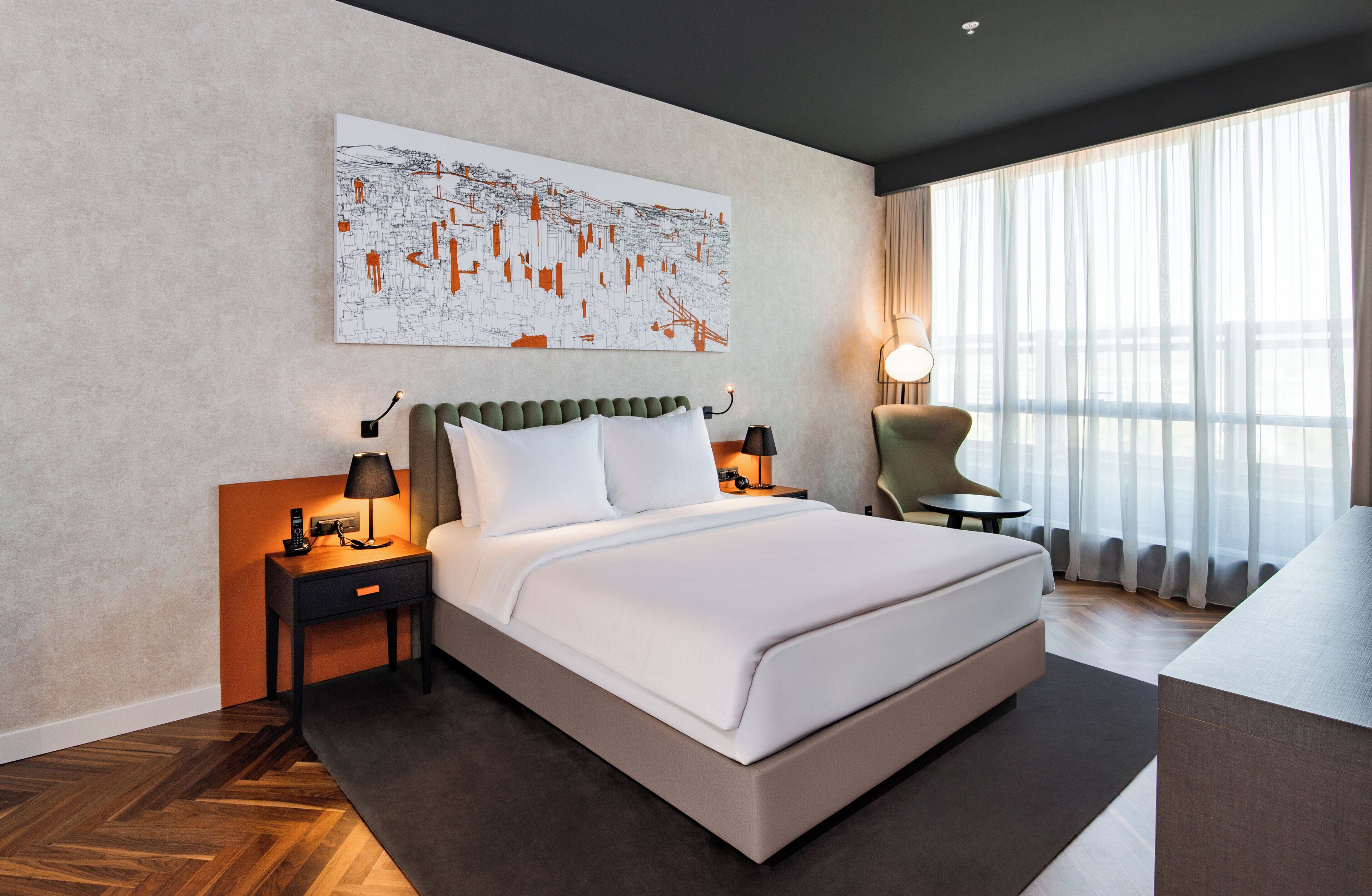 Suite (Diplomatic) | Roba de llit hipoal·lergògena, minibar i caixa forta a l'habitació 