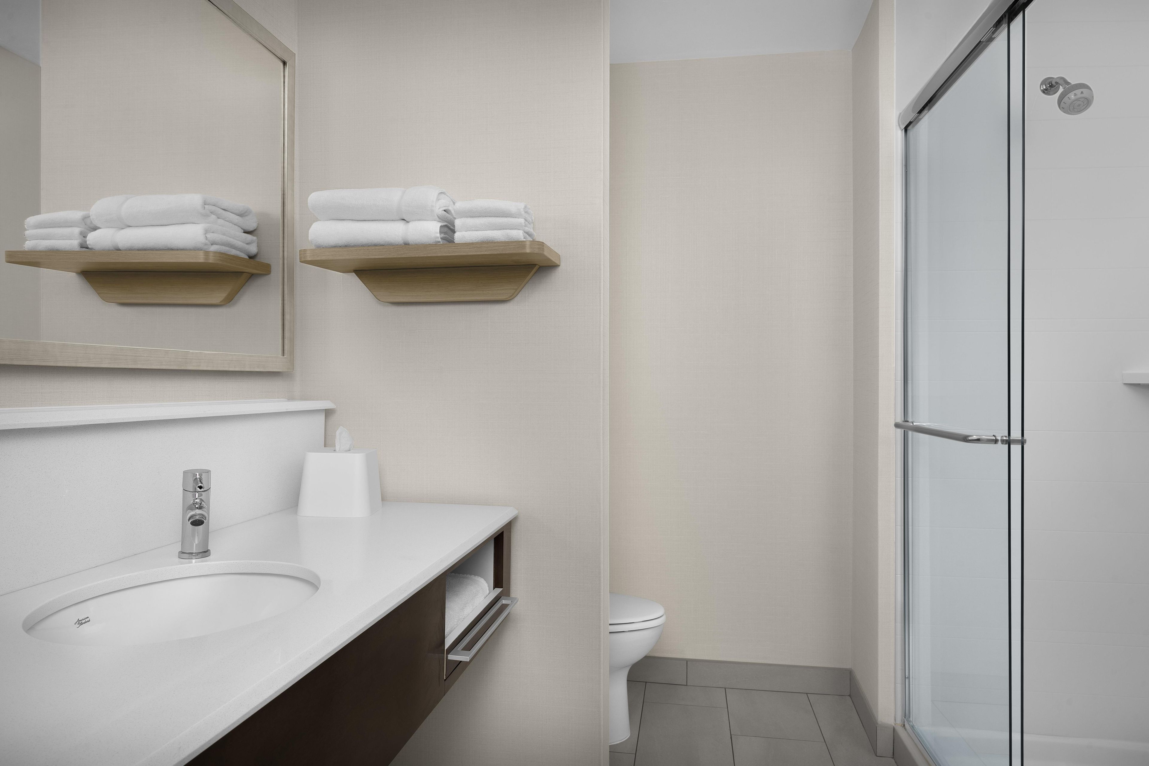Douche de la salle de bain