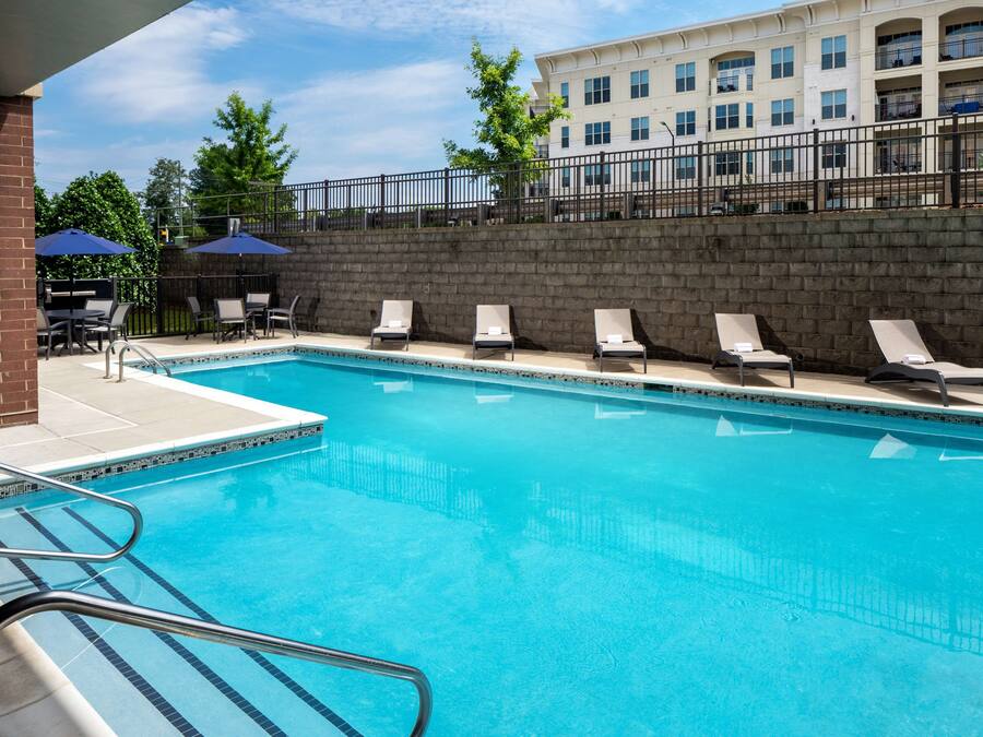 Seasonal outdoor pool