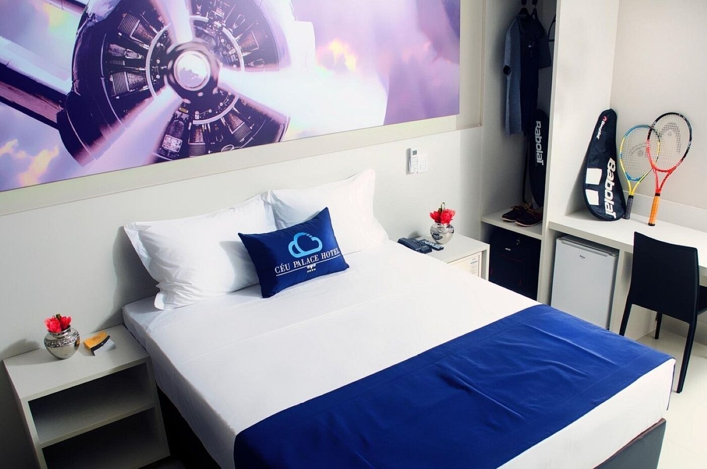 Superior Queen | 防敏寢具、迷你吧、房內夾萬、書桌