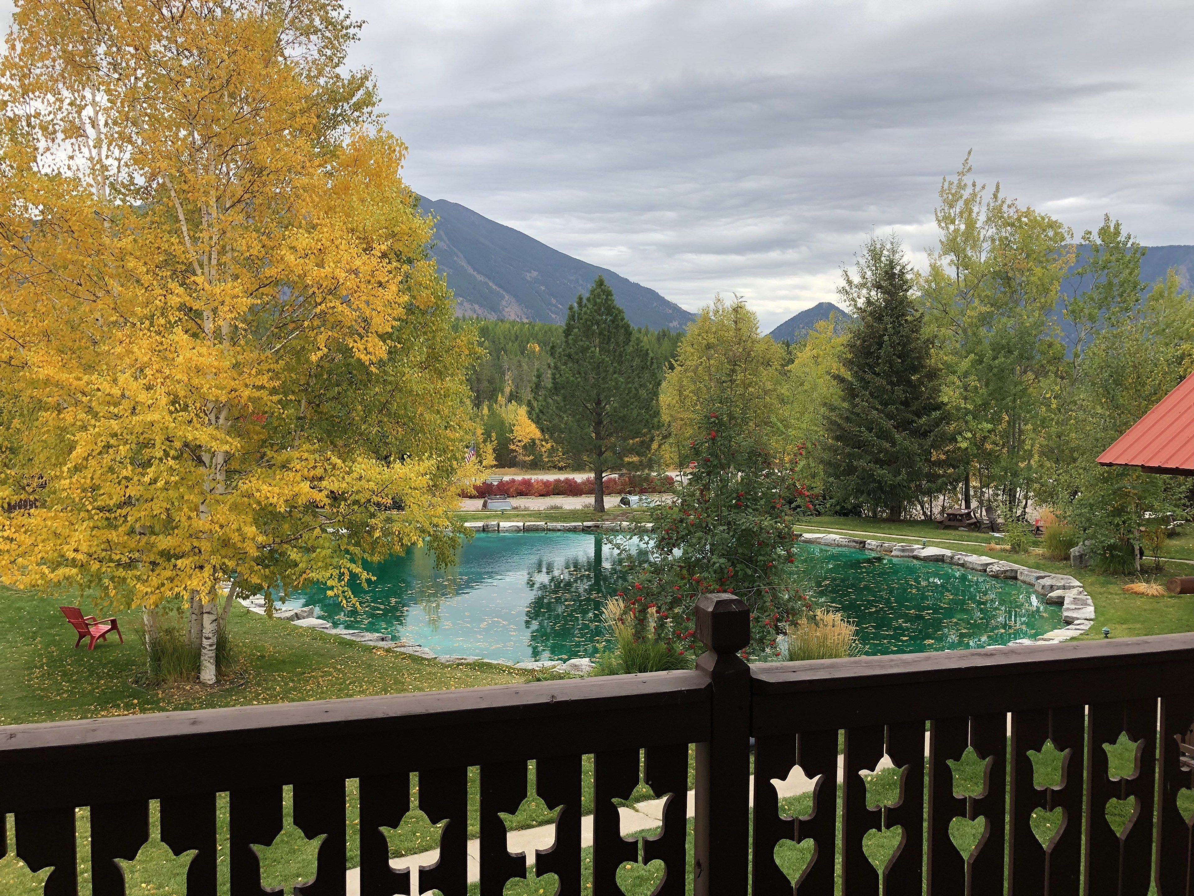 Chalet, plusieurs lits, vue établissement (Tatokna Cabin) | Terrasse/Patio