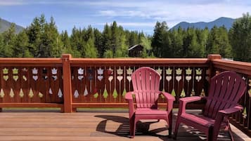 Uitzicht vanaf balkon